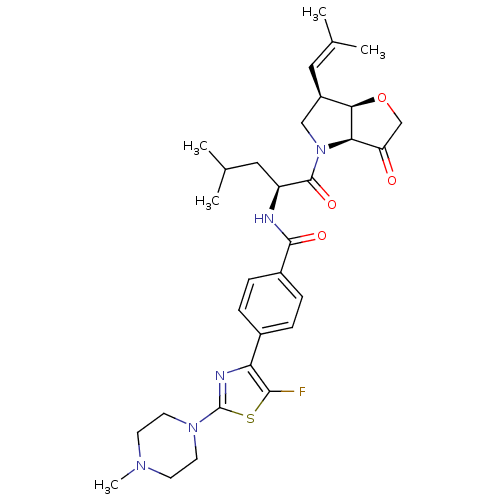 Chemical structure of BindingDB Monomer ID 123100