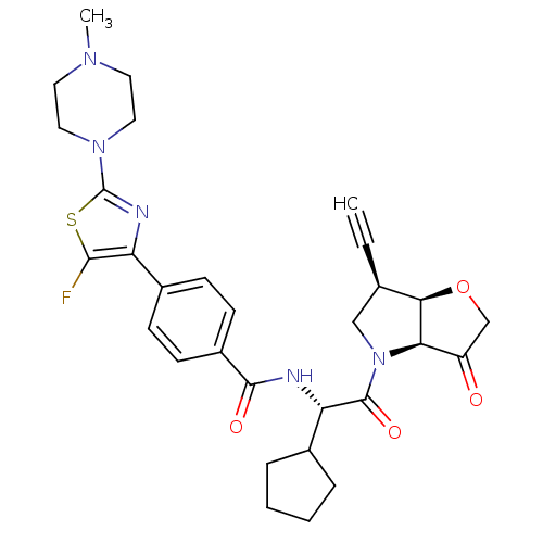 Chemical structure of BindingDB Monomer ID 123101