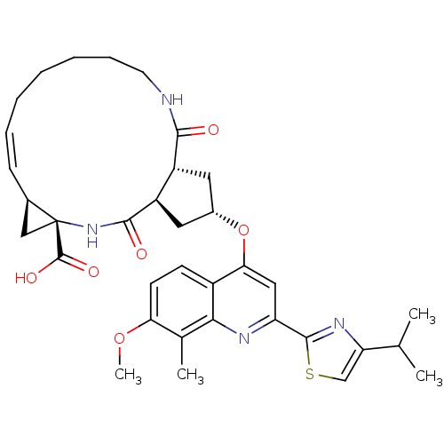 Chemical structure of BindingDB Monomer ID 123409