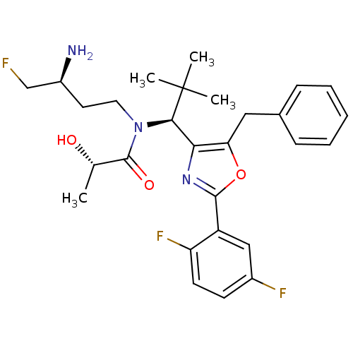 Chemical structure of BindingDB Monomer ID 123474