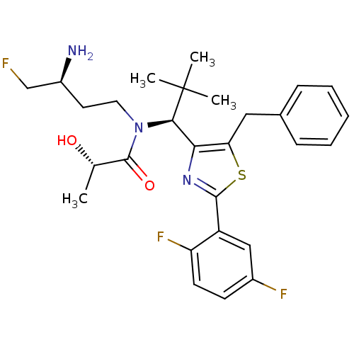 Chemical structure of BindingDB Monomer ID 123475