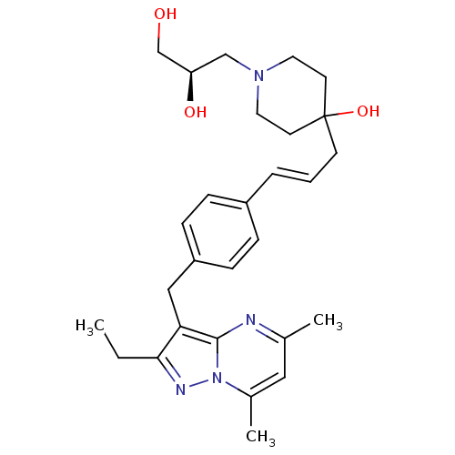 Chemical structure of BindingDB Monomer ID 123481