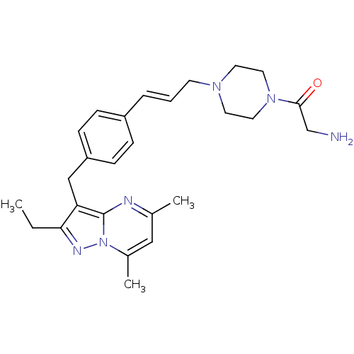 Chemical structure of BindingDB Monomer ID 123486