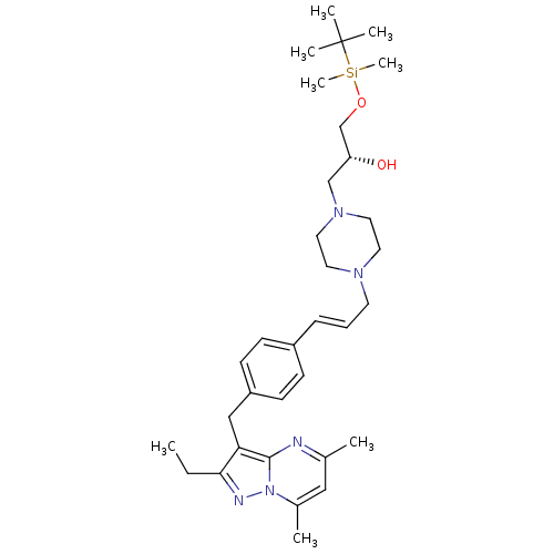 Chemical structure of BindingDB Monomer ID 123492