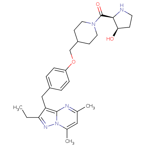 Chemical structure of BindingDB Monomer ID 123497