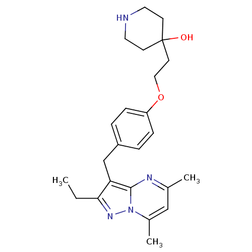 Chemical structure of BindingDB Monomer ID 123500