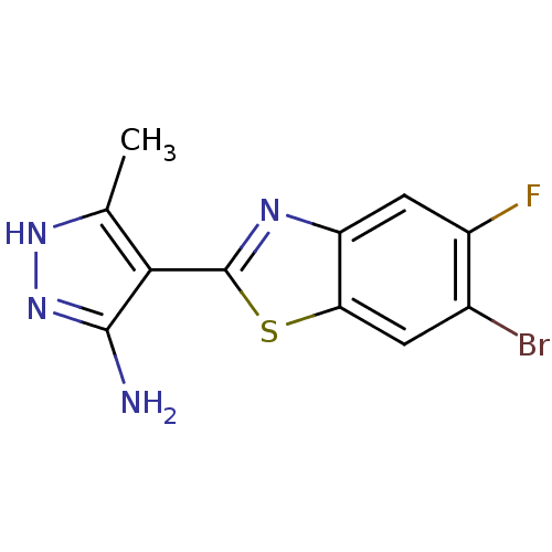 Chemical structure of BindingDB Monomer ID 124004