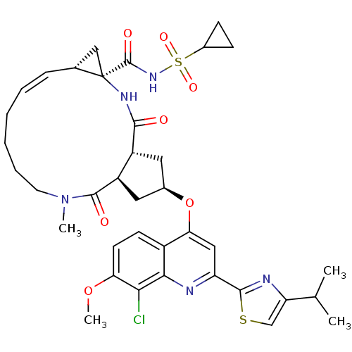 Chemical structure of BindingDB Monomer ID 124106