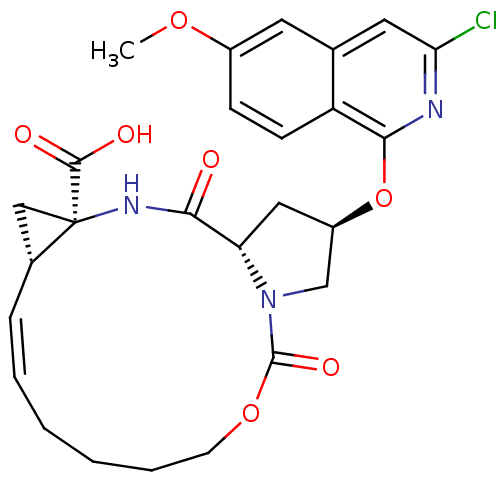 Chemical structure of BindingDB Monomer ID 124109
