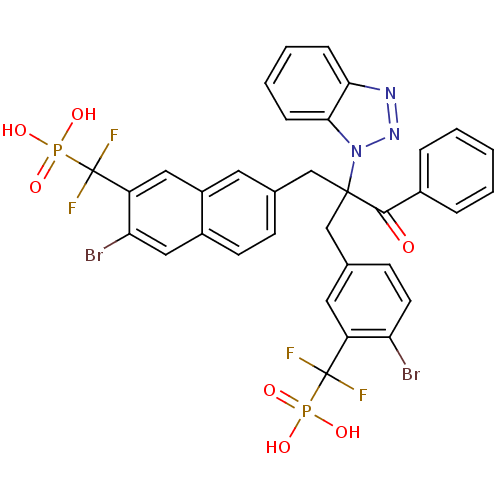 Chemical structure of BindingDB Monomer ID 124210
