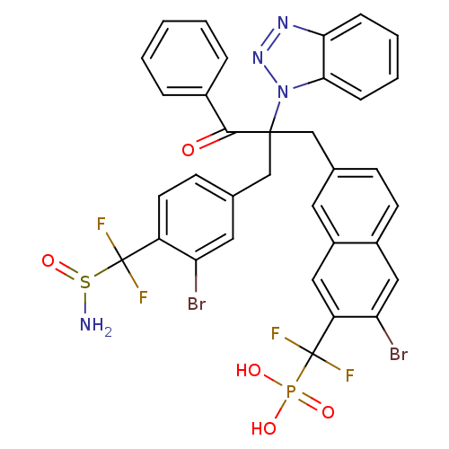Chemical structure of BindingDB Monomer ID 124211