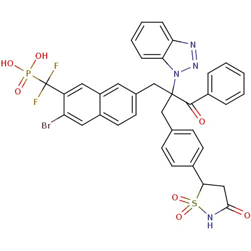 Chemical structure of BindingDB Monomer ID 124212