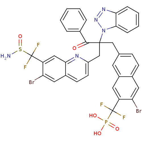 Chemical structure of BindingDB Monomer ID 124217