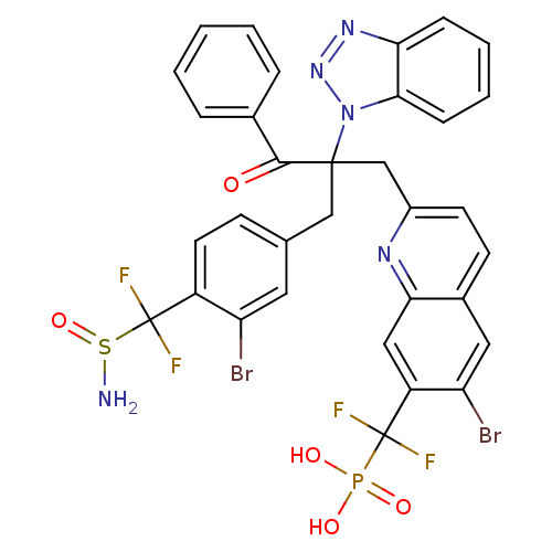 Chemical structure of BindingDB Monomer ID 124219