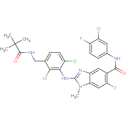 Chemical structure of BindingDB Monomer ID 124280