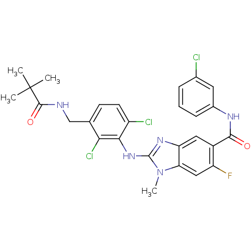 Chemical structure of BindingDB Monomer ID 124281