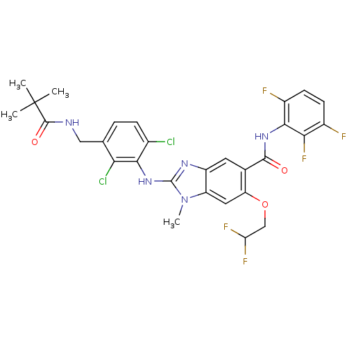Chemical structure of BindingDB Monomer ID 124345