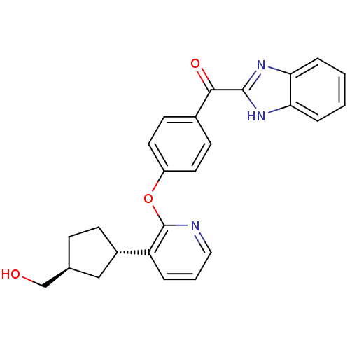 Chemical structure of BindingDB Monomer ID 124541