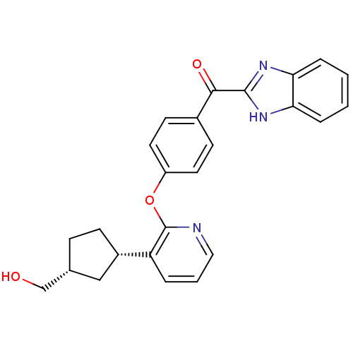 Chemical structure of BindingDB Monomer ID 124542