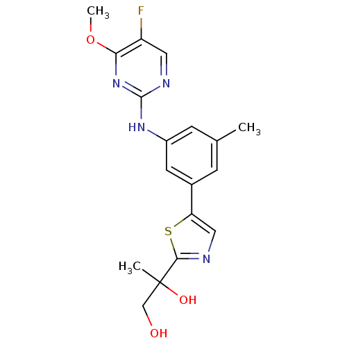 Chemical structure of BindingDB Monomer ID 124622