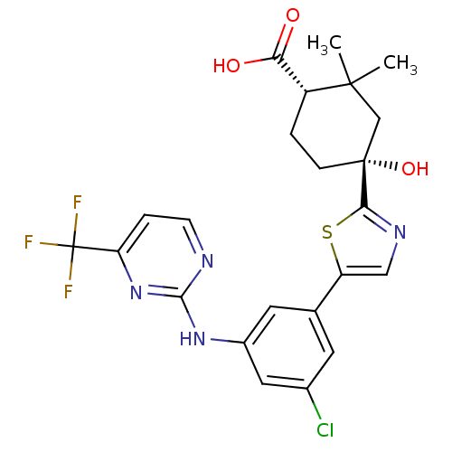 Chemical structure of BindingDB Monomer ID 124633