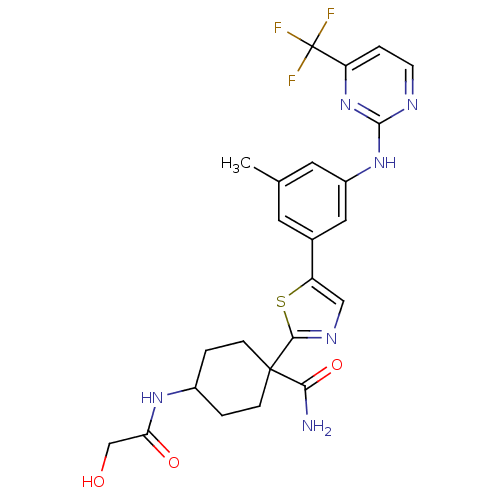 Chemical structure of BindingDB Monomer ID 124649