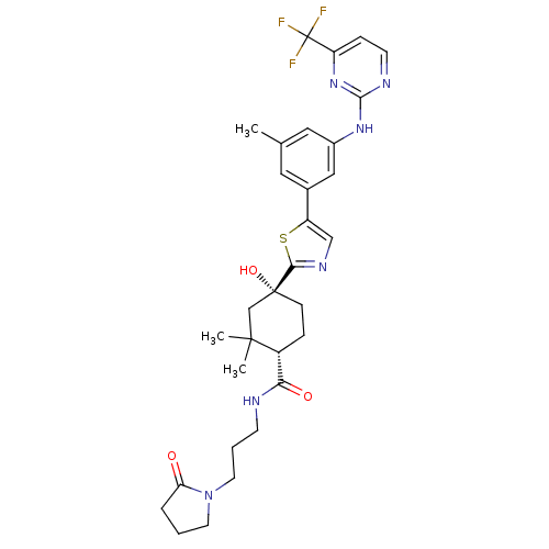 Chemical structure of BindingDB Monomer ID 124650