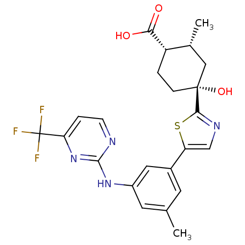 Chemical structure of BindingDB Monomer ID 124651