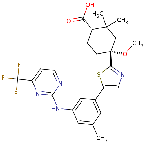 Chemical structure of BindingDB Monomer ID 124652
