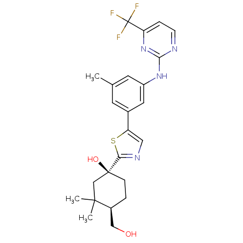 Chemical structure of BindingDB Monomer ID 124656