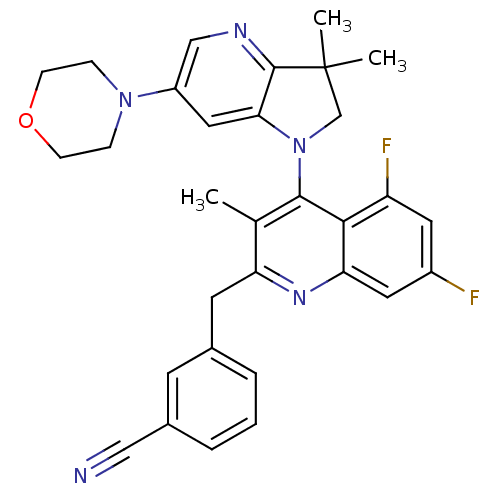 Chemical structure of BindingDB Monomer ID 124734