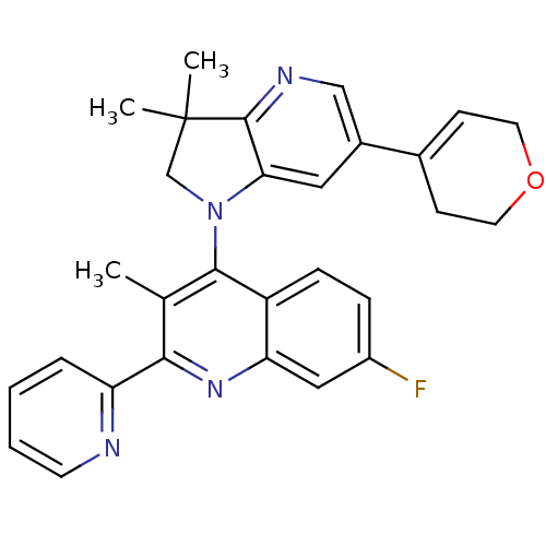 Chemical structure of BindingDB Monomer ID 124736