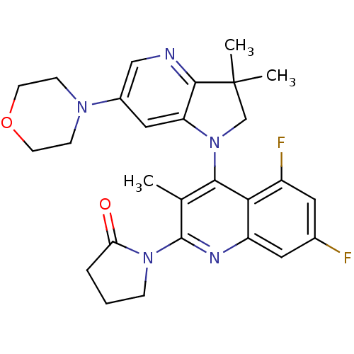 Chemical structure of BindingDB Monomer ID 124749