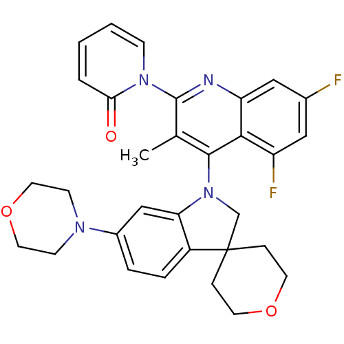 Chemical structure of BindingDB Monomer ID 124756