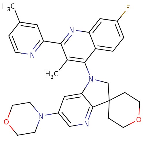 Chemical structure of BindingDB Monomer ID 124761