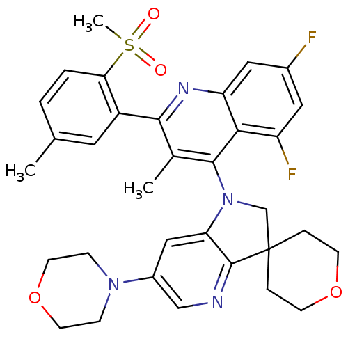 Chemical structure of BindingDB Monomer ID 124765