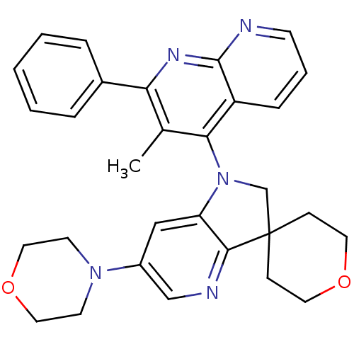 Chemical structure of BindingDB Monomer ID 124786