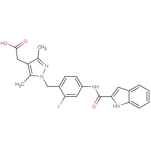 Chemical structure of BindingDB Monomer ID 124804