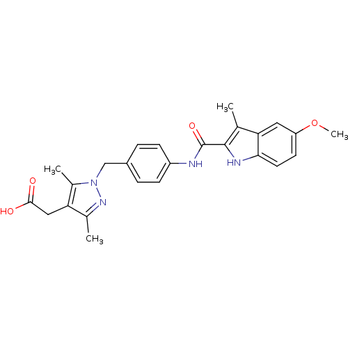 Chemical structure of BindingDB Monomer ID 124817
