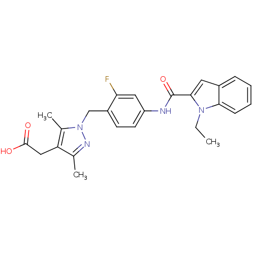Chemical structure of BindingDB Monomer ID 124834