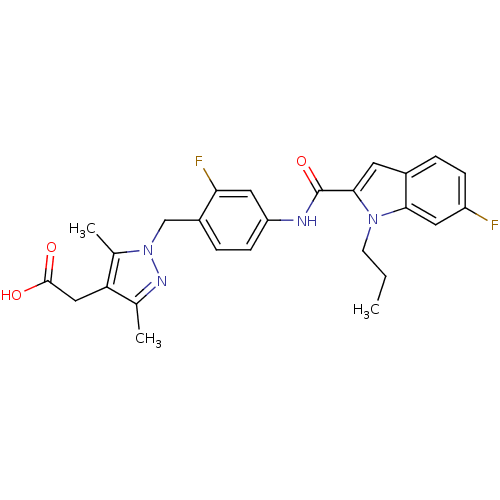 Chemical structure of BindingDB Monomer ID 124845