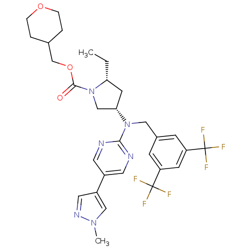 Chemical structure of BindingDB Monomer ID 124867