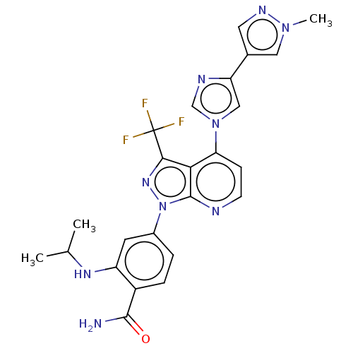 Chemical structure of BindingDB Monomer ID 126136