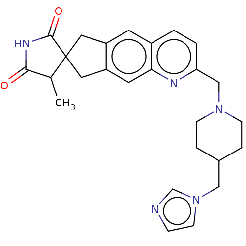 Chemical structure of BindingDB Monomer ID 126189