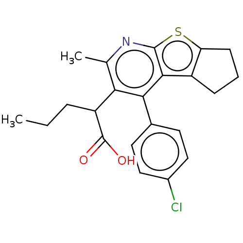 Chemical structure of BindingDB Monomer ID 126630