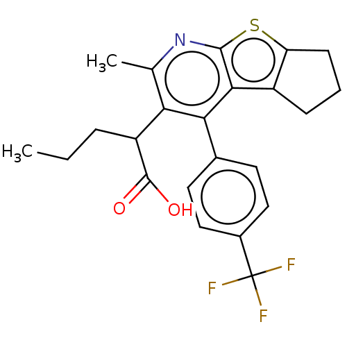 Chemical structure of BindingDB Monomer ID 126634
