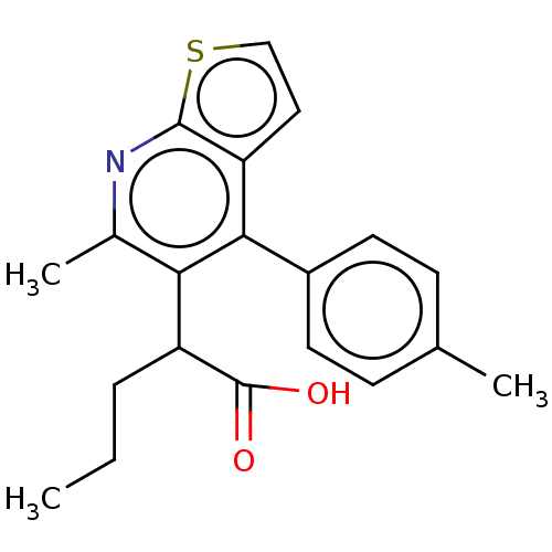 Chemical structure of BindingDB Monomer ID 126637