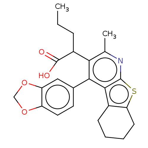 Chemical structure of BindingDB Monomer ID 126662