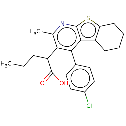 Chemical structure of BindingDB Monomer ID 126664
