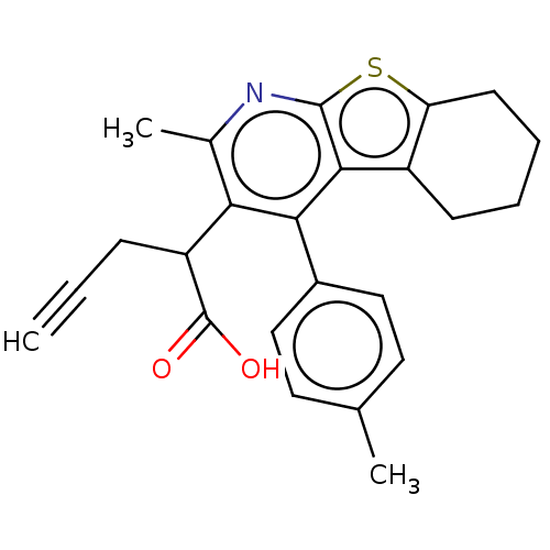 Chemical structure of BindingDB Monomer ID 126674
